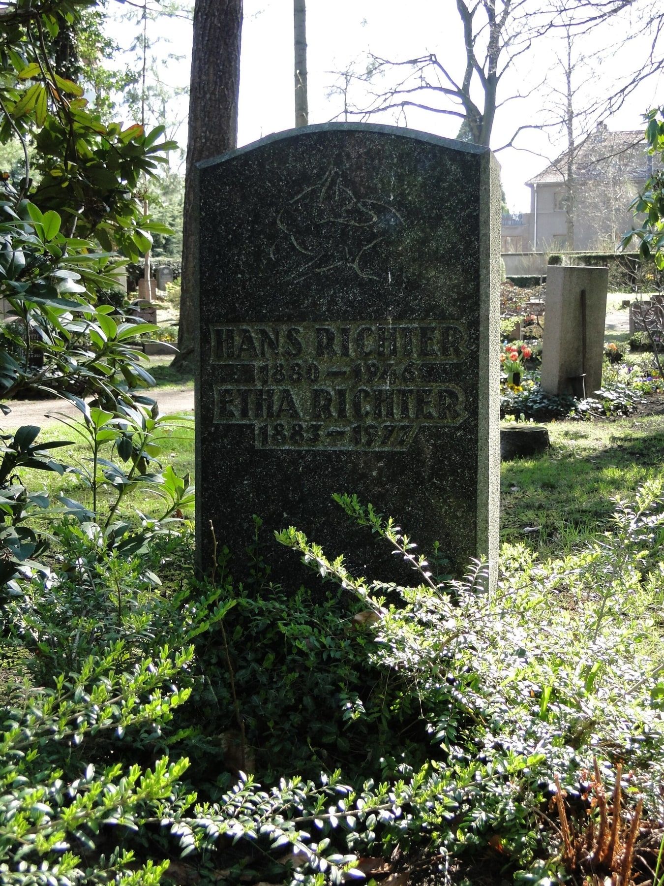 Grabstätte von Etha Irmgard Christine Richter